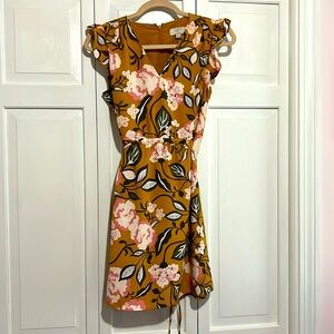 LOFT floral dress